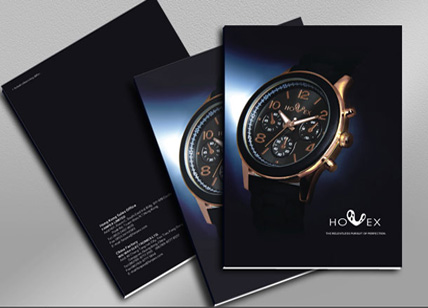 钟表品牌宣传册设计欣赏