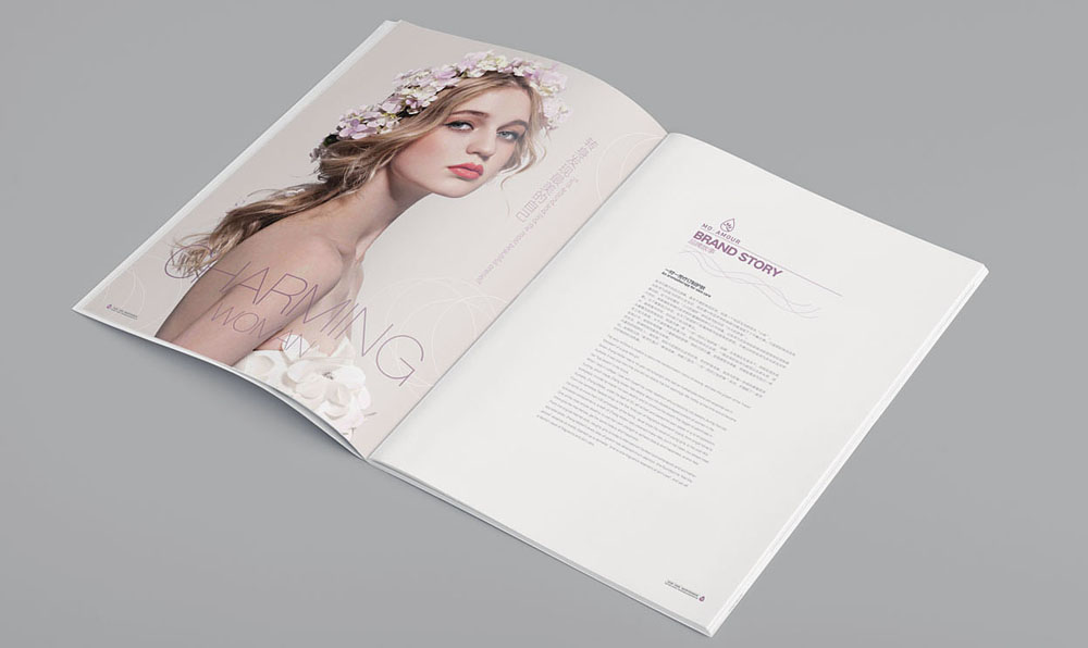 化妆品画册设计-增强美容信息传递效率