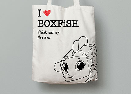 BOXFISH纸品行业布袋设计欣赏