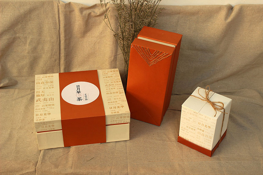 武夷山正山小种茶叶盒包装设计